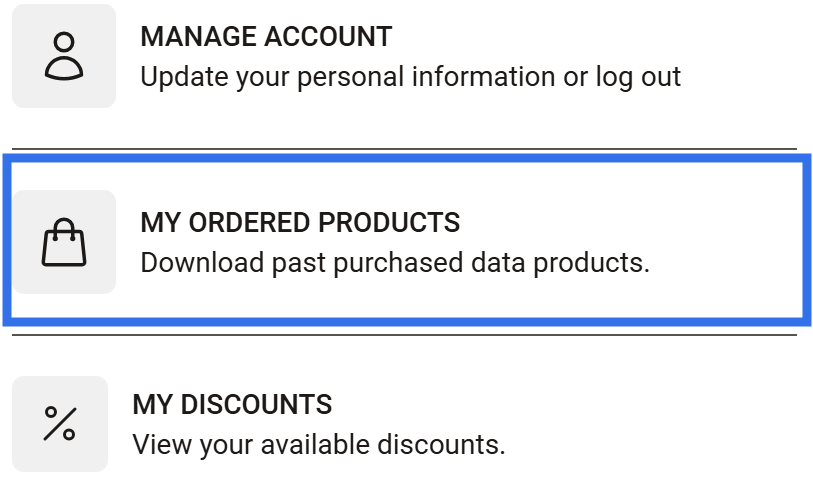 How-to: Manage your ordered products